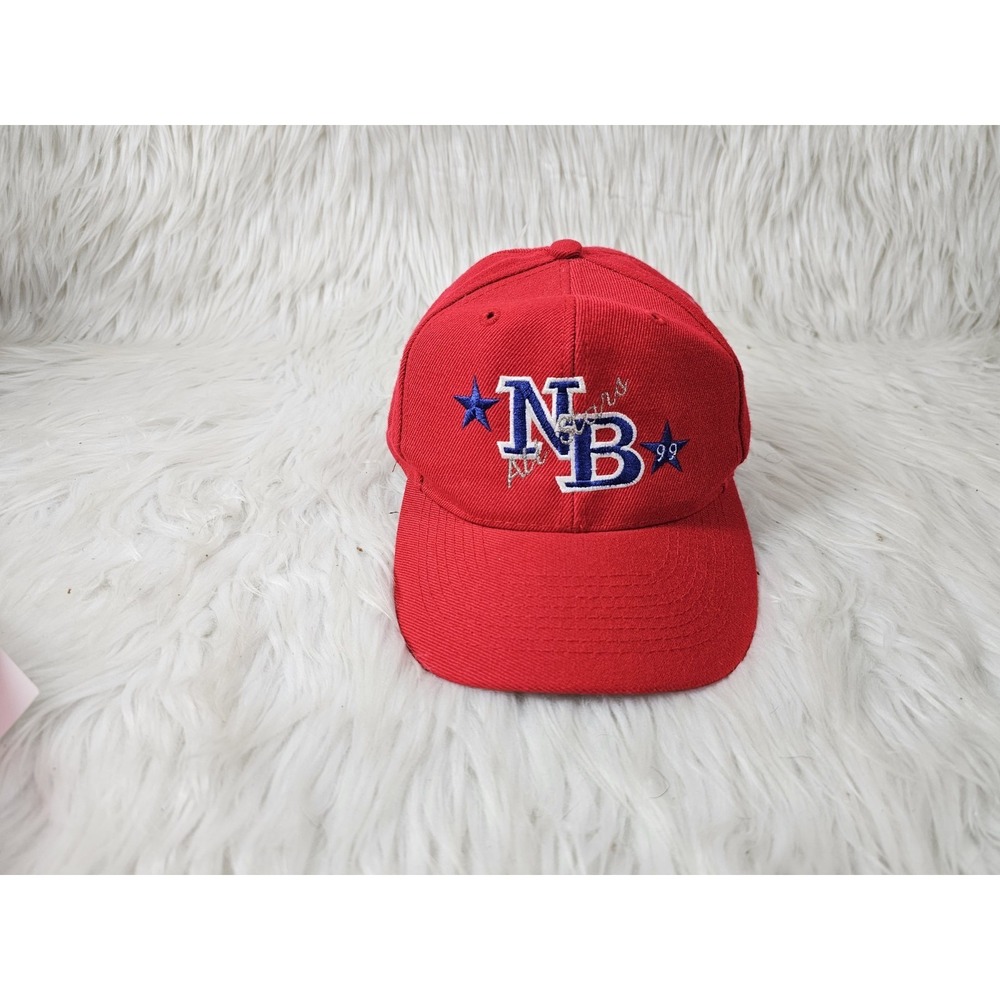 NB All Stars 99 Red Hat Basketball Baseball Cap Adult Size Adjustable